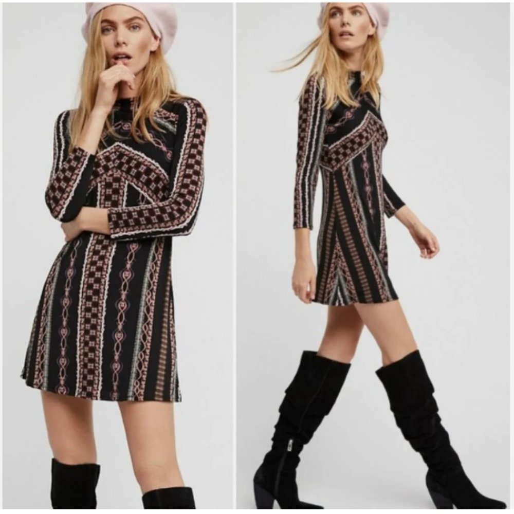 Free People Stella People Mini Dress